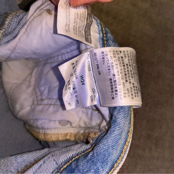 Levi’s High Rise Denim Shorts - Picture 4 of 5